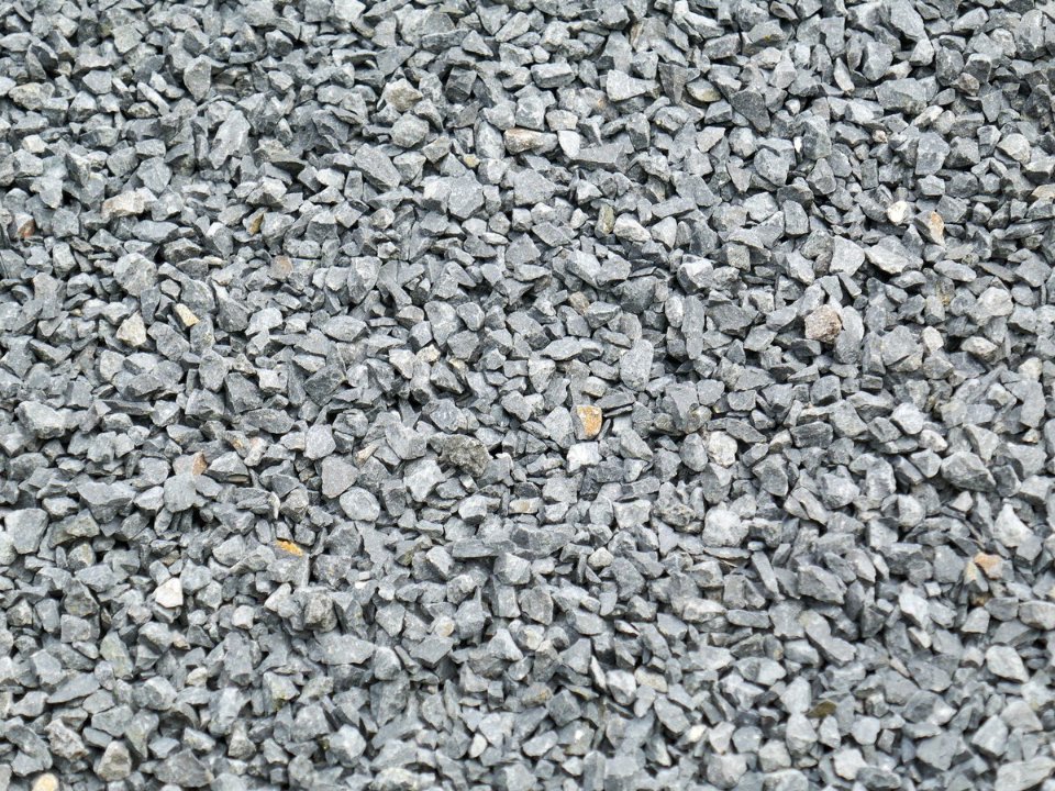 Diabas split 2/8 mm, per volle vracht